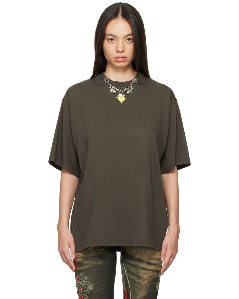 OTTOLINGER Khaki Charm T-Shirt Dark