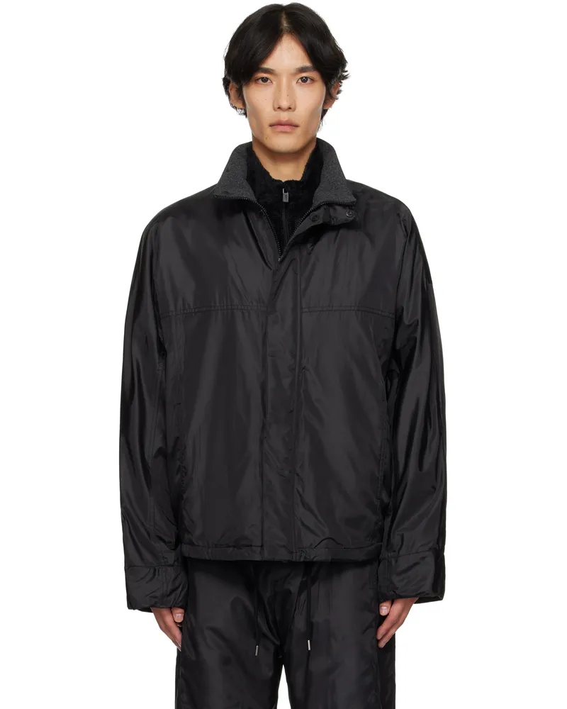 LE 17 SEPTEMBRE Black Shelled Jacket Black