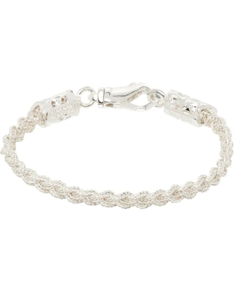Emanuele Bicocchi Silver Tiny Ice Bracelet Silver