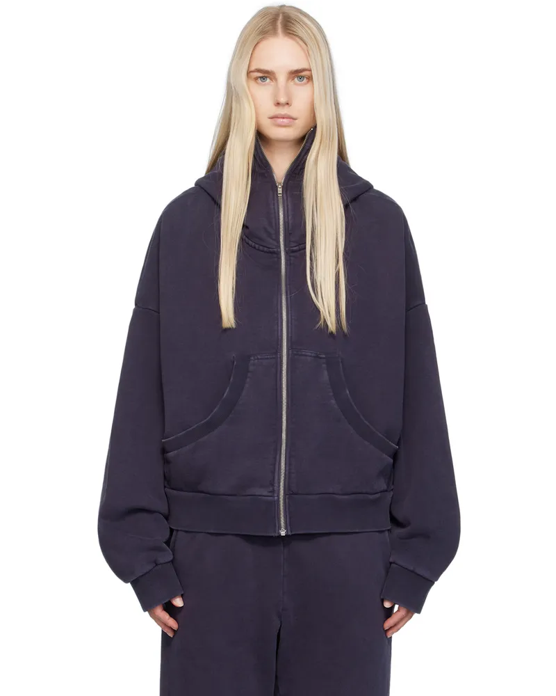 Entire Studios Navy Full Zip Hoodie Ink