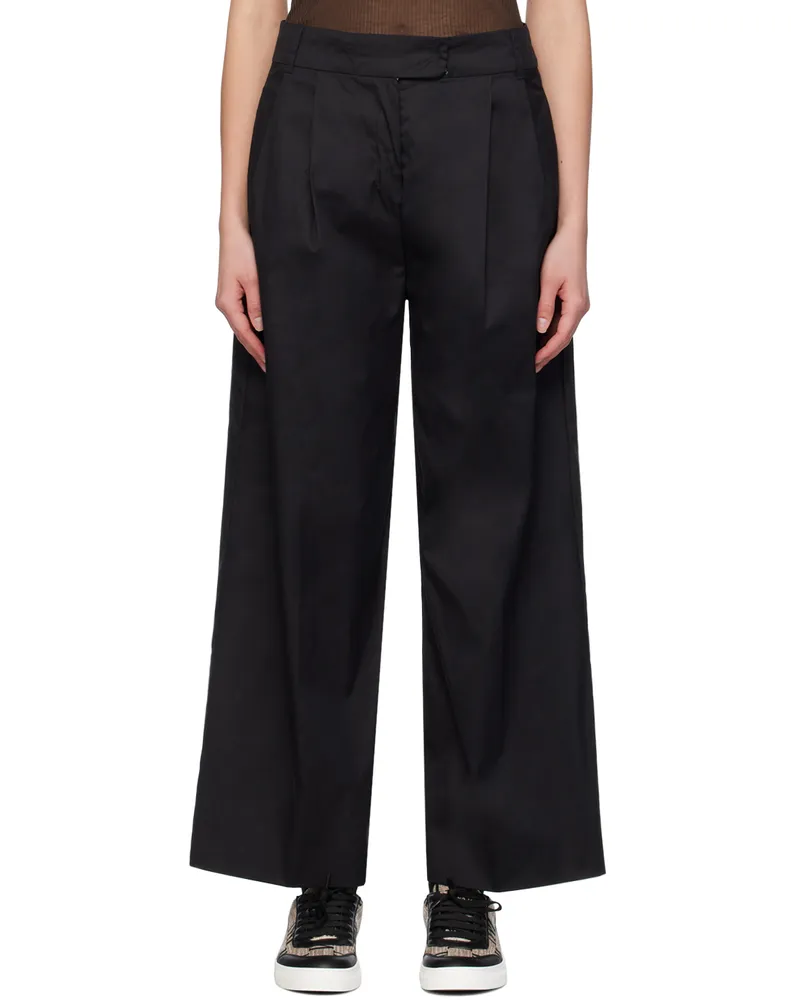 Max Mara Black Cassia Trousers 11