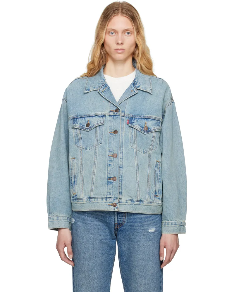 Levi's Blue '90s Trucker Denim Jacket I