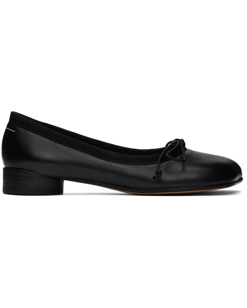 Maison Margiela Black Anatomic Classic Ballerina Flats T8013