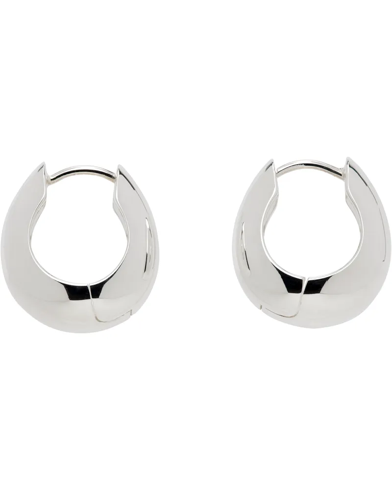 Sophie Buhai Silver Hinged Hoop Earrings Sterling