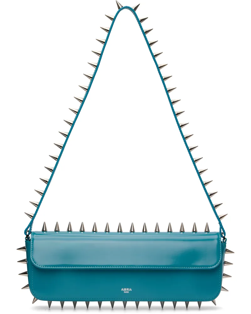 ABRA Blue Spike Baguette Bag Blue