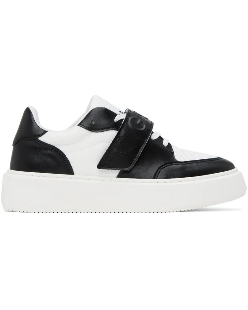 Ganni Black & White Sporty Sneakers 025