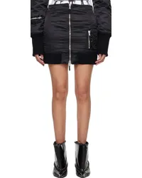 Jean Paul Gaultier Black 'The Bomber' Miniskirt Black