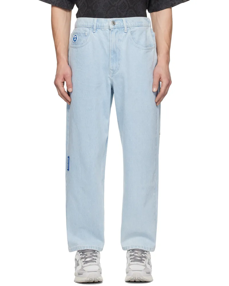 AAPE by A Bathing Ape Blue 'AAPE NOW' Jeans Bll