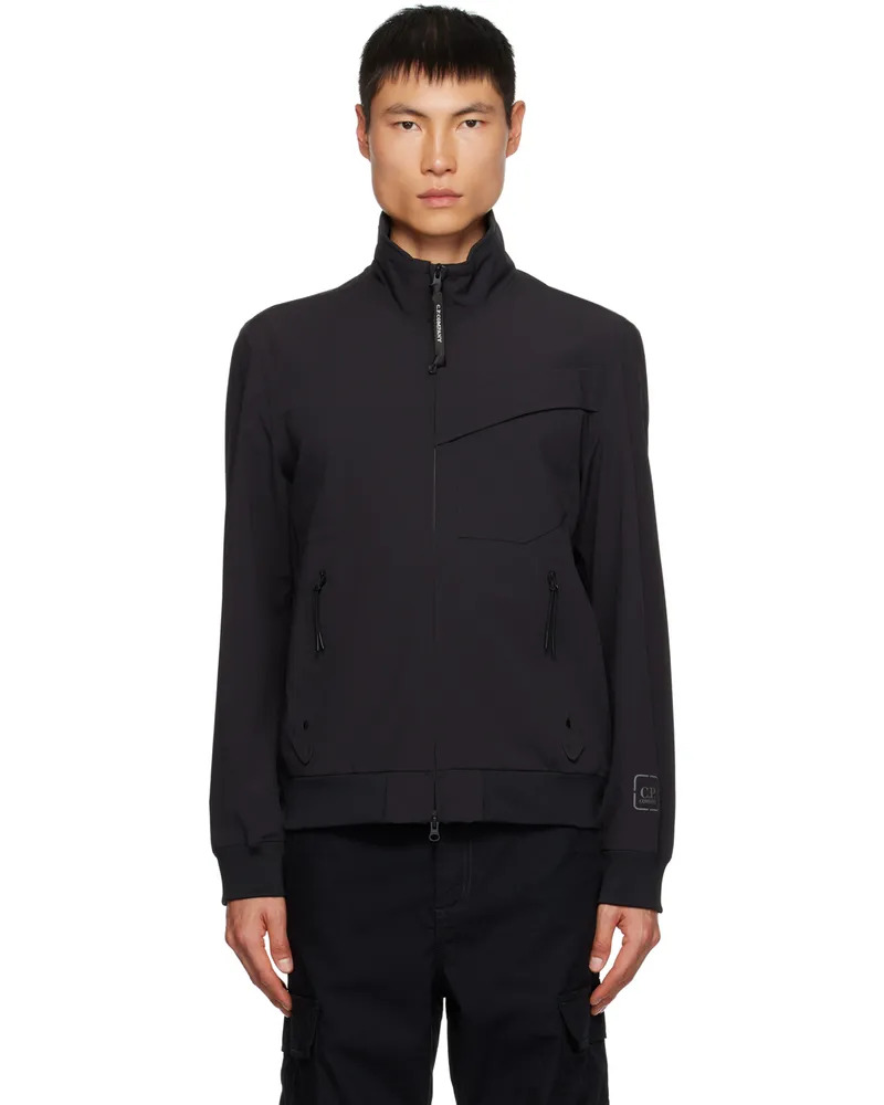 C.P. Company Black Metroshell Bomber Jacket 999