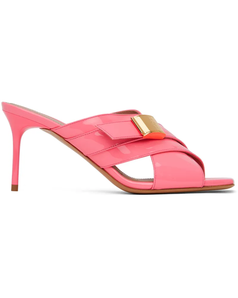 Balmain Pink Uma Mules 437