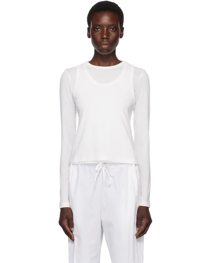 The Row White Seruni T-shirt Wht