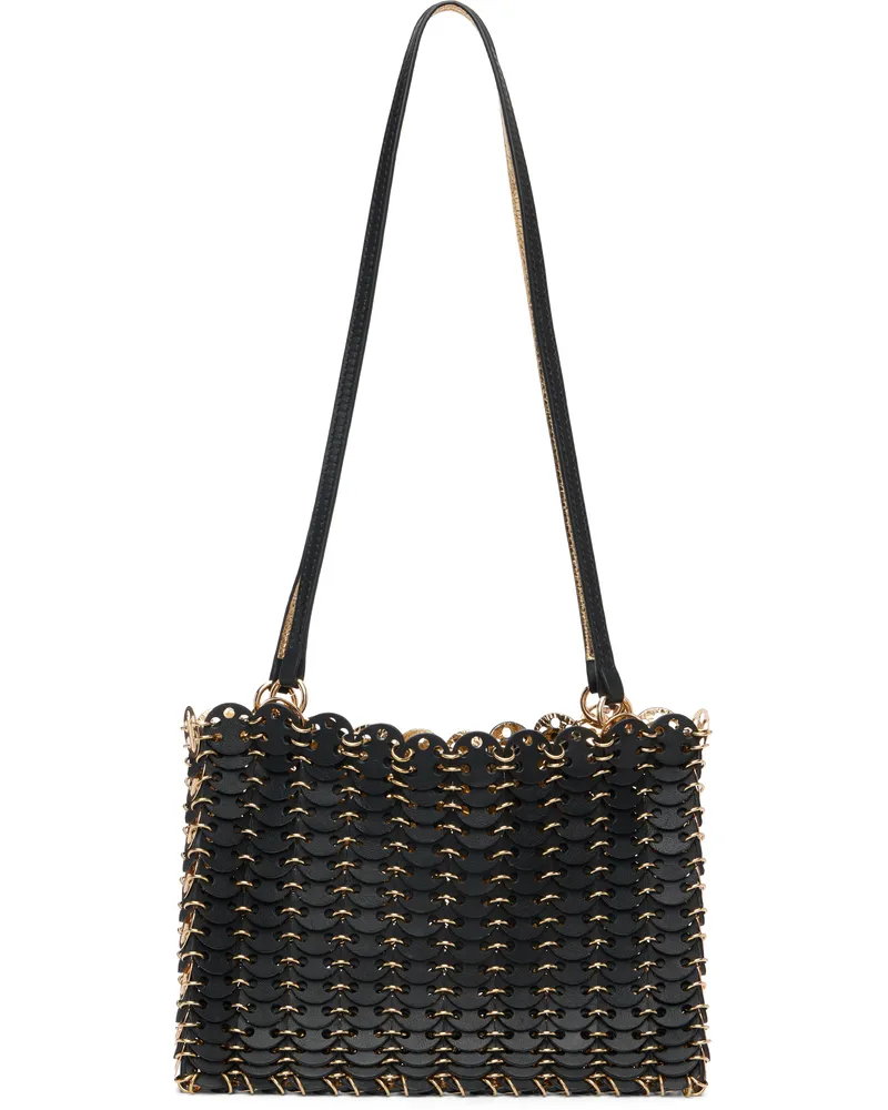 Paco Rabanne Black & Gold 1969 Flip Reversible Bag Black