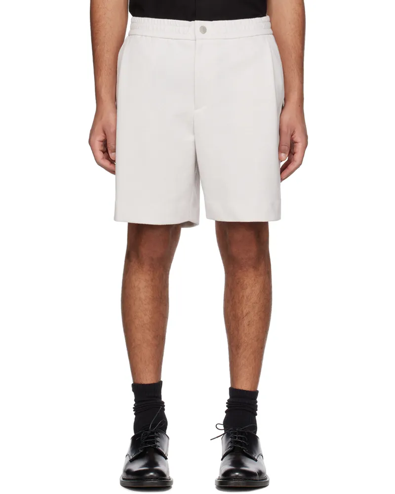 SOLID HOMME Gray Four-Pocket Shorts 434g