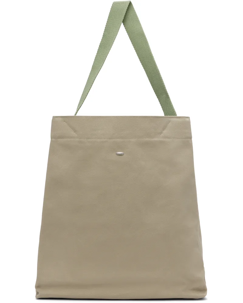 Our Legacy Khaki Towering Tote Cliff