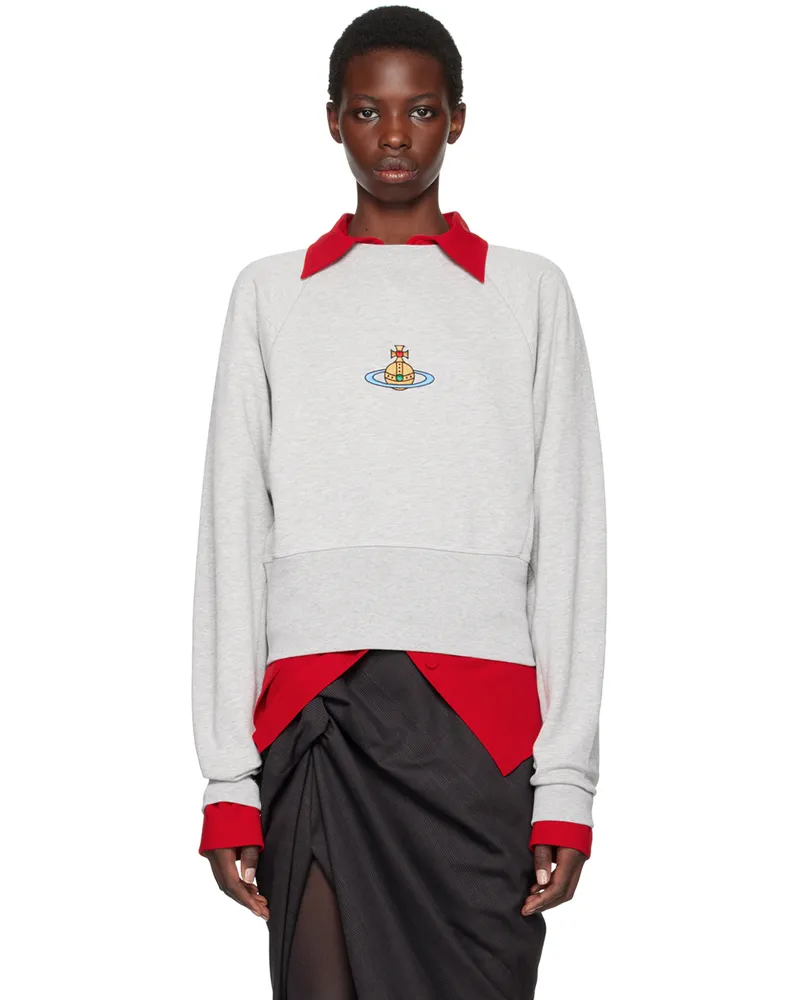 Vivienne Westwood Gray Athletic Sweatshirt P001
