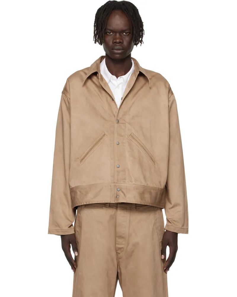 Taiga Takahashi Beige Lot. 324 USMD Convalescent Jacket Natural