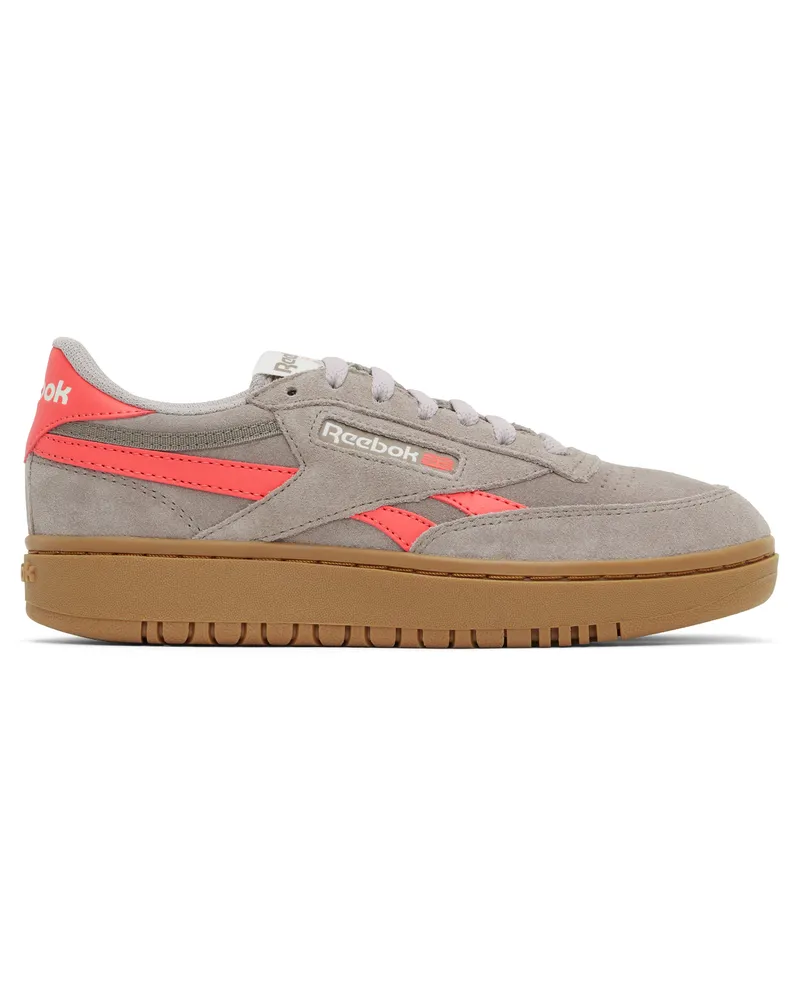 Reebok Gray Club C Double Revenge Sneakers Gritty
