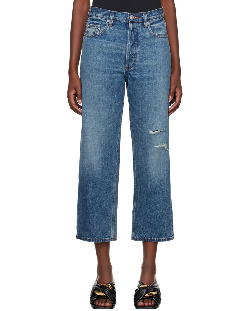A.P.C. Blue JW Anderson Edition Delave Jeans Ial