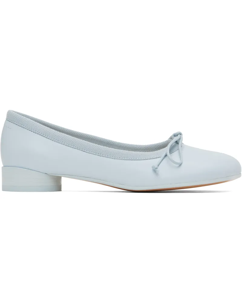 Maison Margiela Blue Classic Anatomic Ballerina Flats T6171