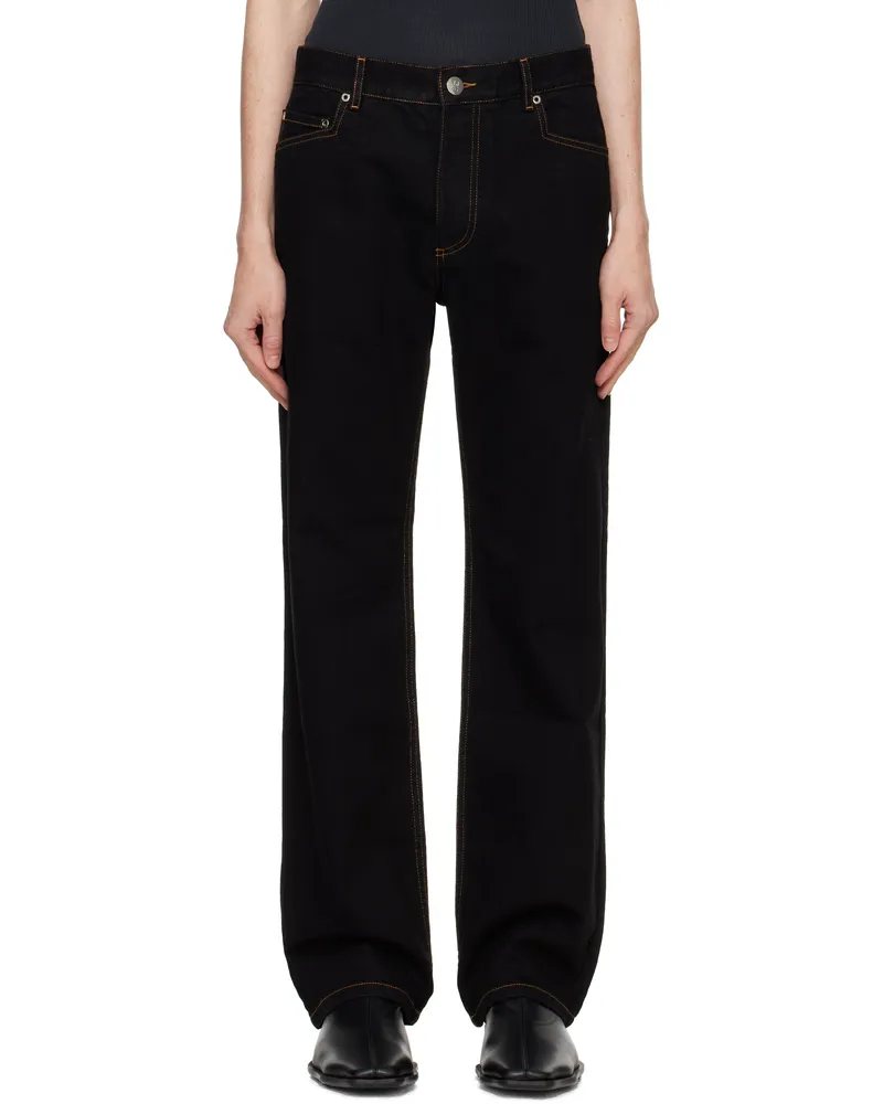 Ludovic de Saint Sernin Black Regular Jeans Black