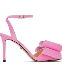 Mach & Mach Pink 'Le Cadeau' 95 Heeled Sandals Barbie