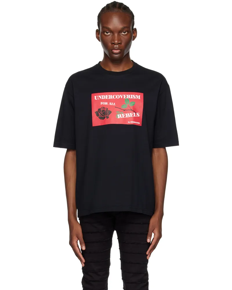 Undercover Black Graphic T-Shirt Black