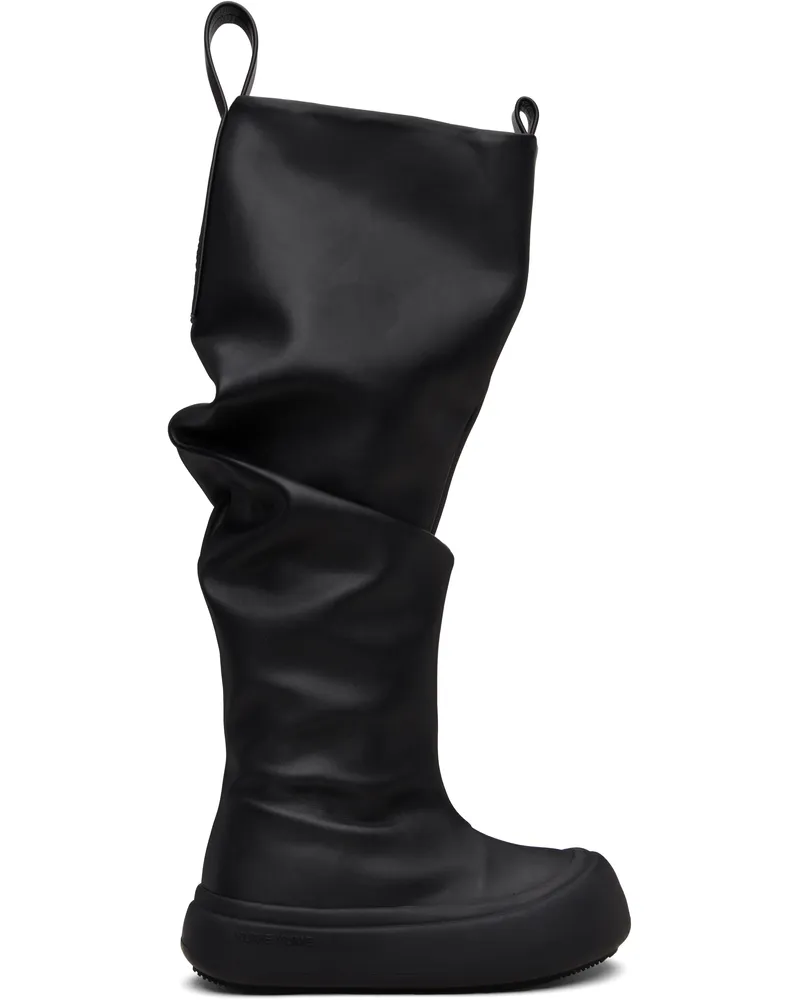 YUME YUME Black Fisherman Tall Boots Black