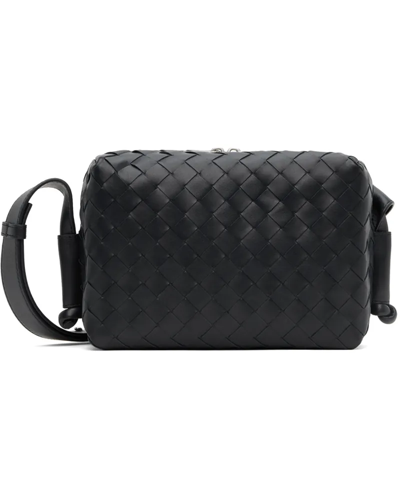 Bottega Veneta Gray Zip Bag 8838-space-silver