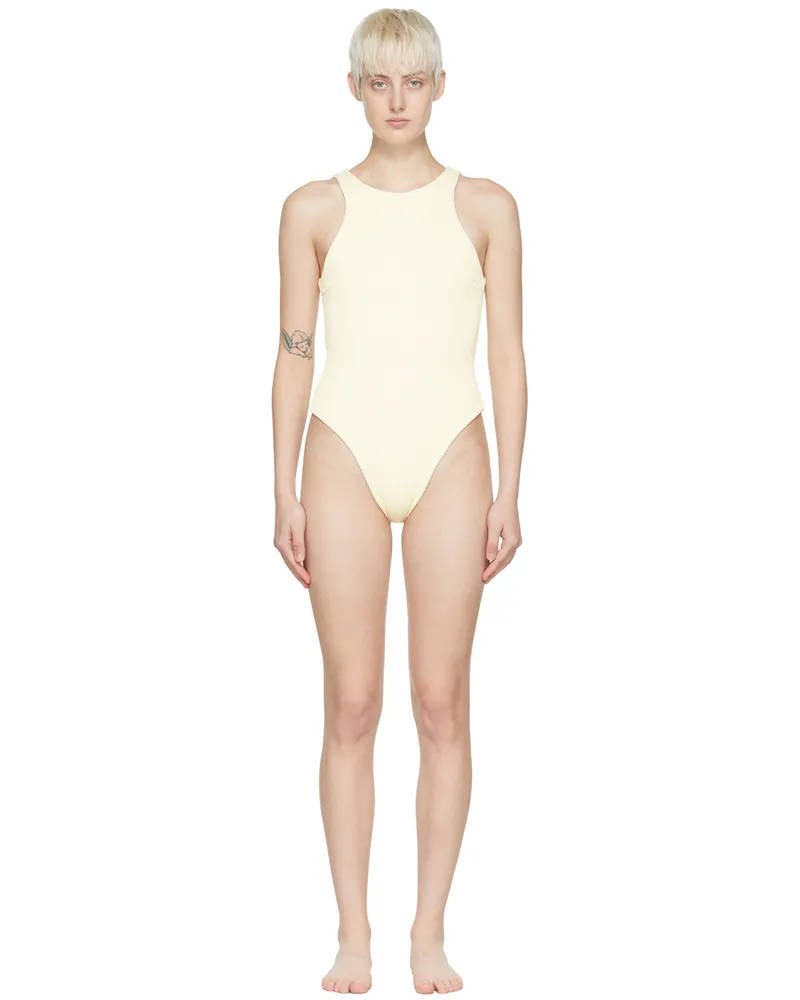 Haight Beige Twy One-Piece Swimsuit 0274