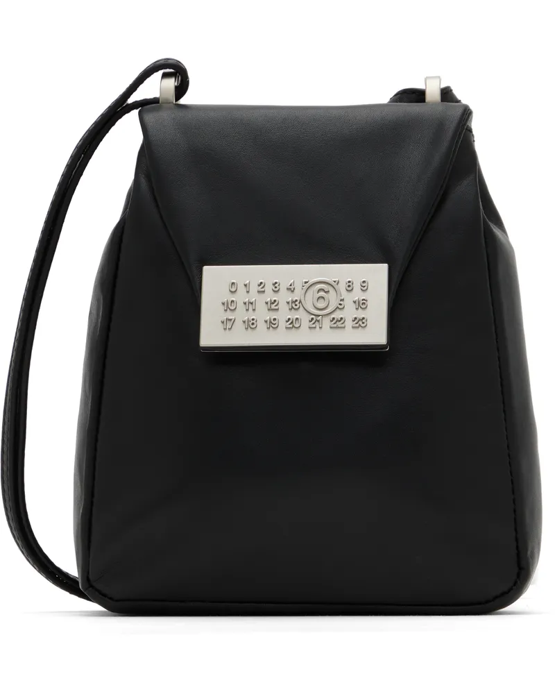 Maison Margiela Black Numeric Crossbody Bag Tblack