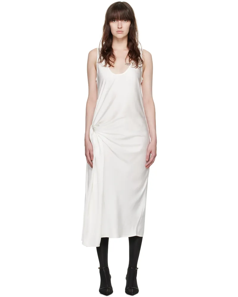 Beaufille Off-White Hari Maxi Dress Pearl