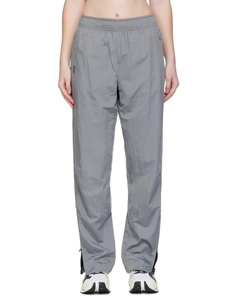ON Gray Court Track Pants Eclipse