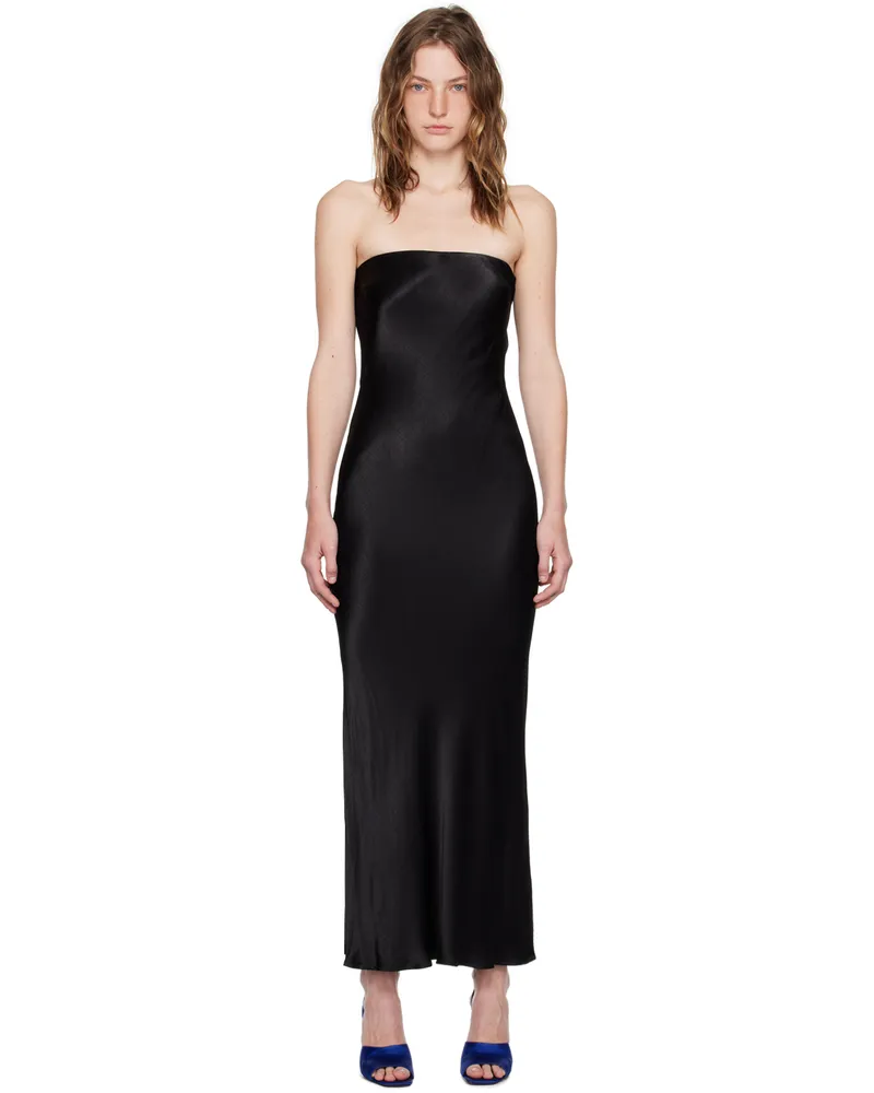 bec & bridge Black Moon Dance Maxi Dress Black
