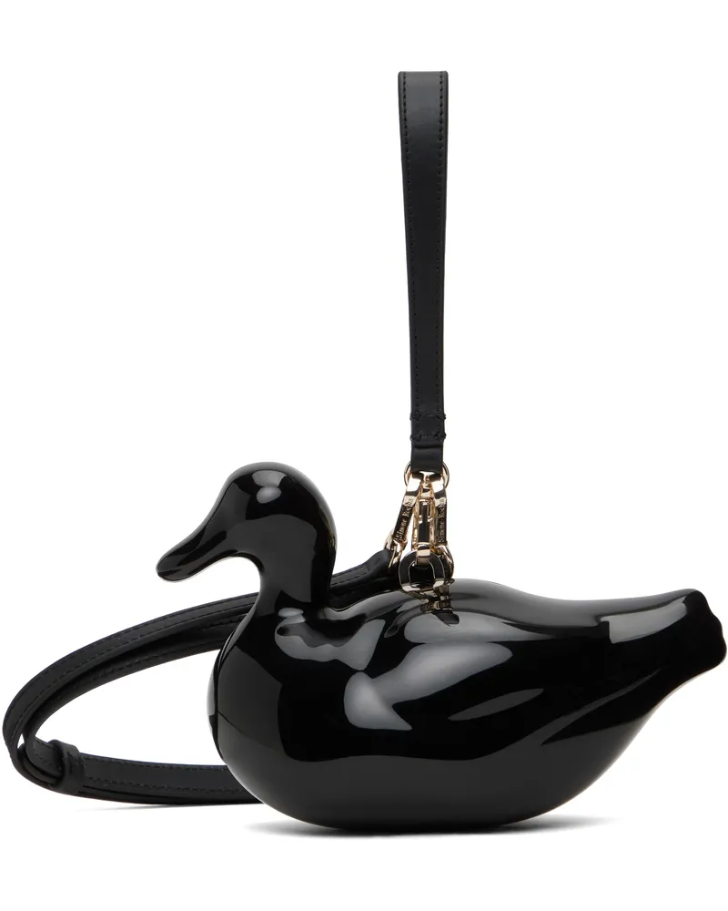 Simone Rocha Black Duck Clutch Black