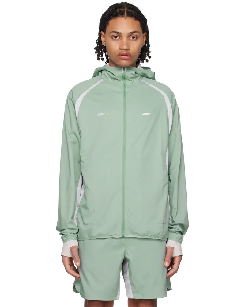 Parel Studios Green Paneled Jacket Mint