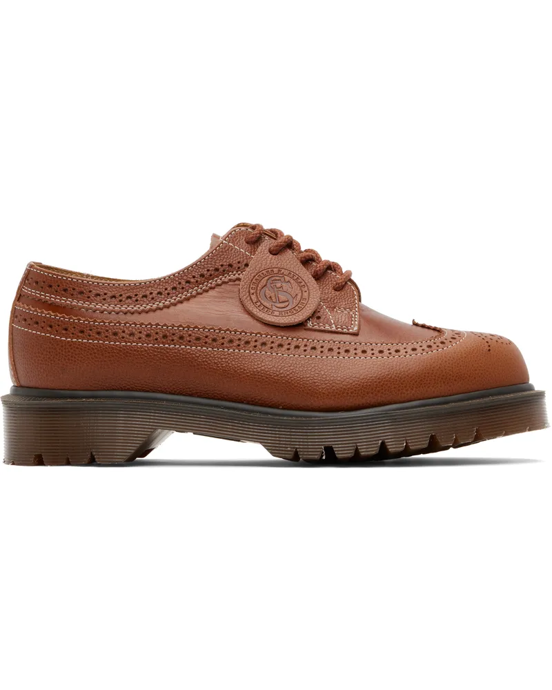 Dr.Martens Tan 3989 Brogue Derbys Amber