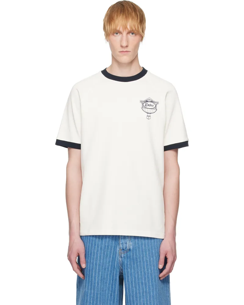 Drôle de Monsieur Off-White 'Le T-Shirt Piqué Drôle' T-shirt Off
