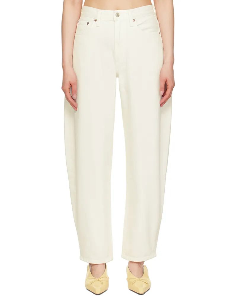 AGOLDE White Balloon Jeans Frtne
