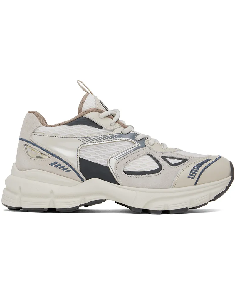 Axel Arigato Beige & Gray Marathon Runner Sneakers Beige