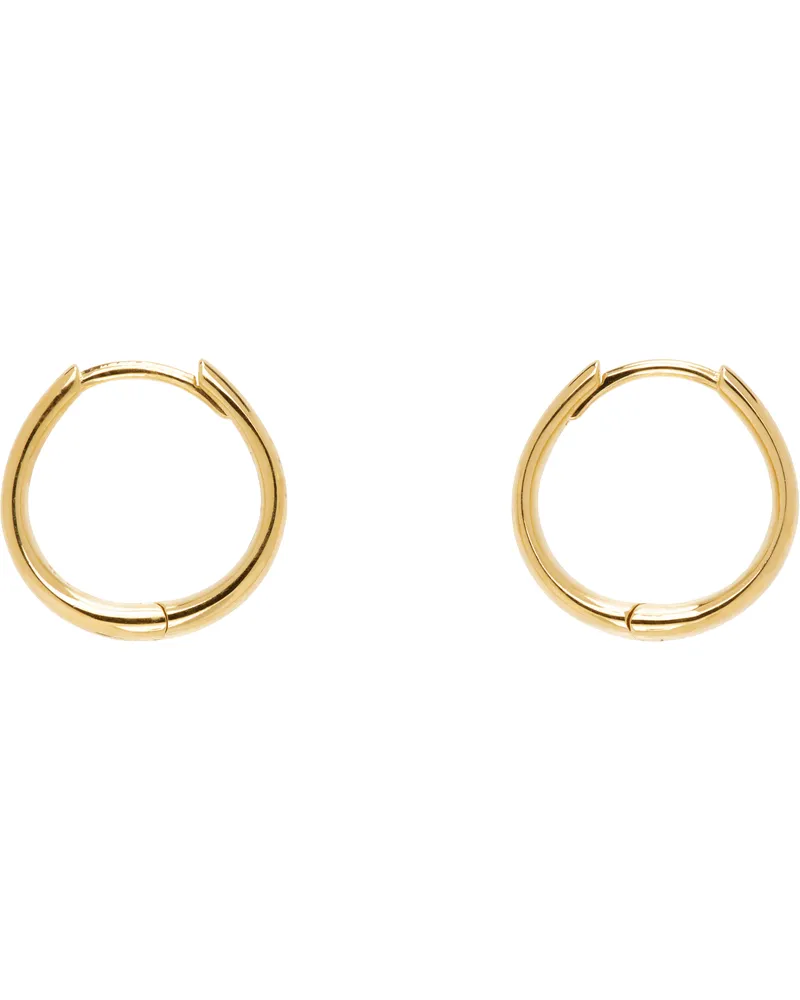 Sophie Buhai Gold Medium Intrinsic Hoop Earrings 18k