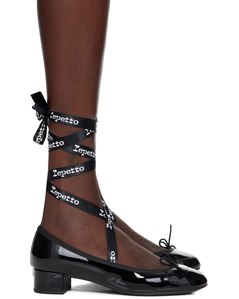 Repetto Black Camille Heels Noir