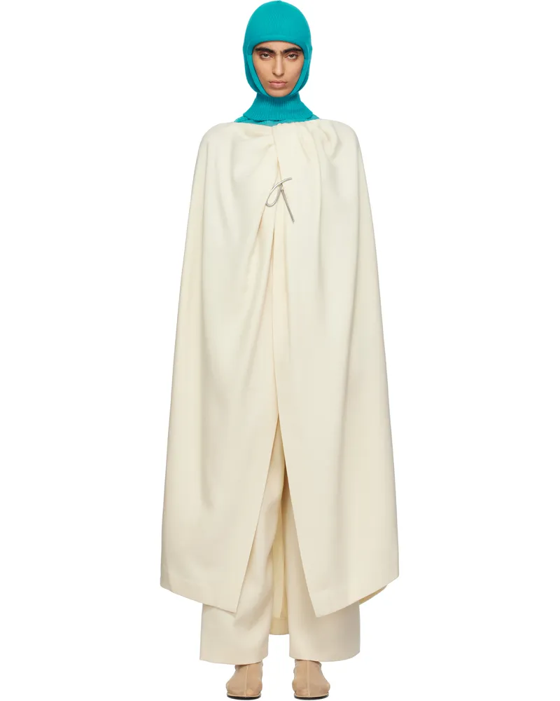 Issey Miyake Off-White Entwine Coat 06