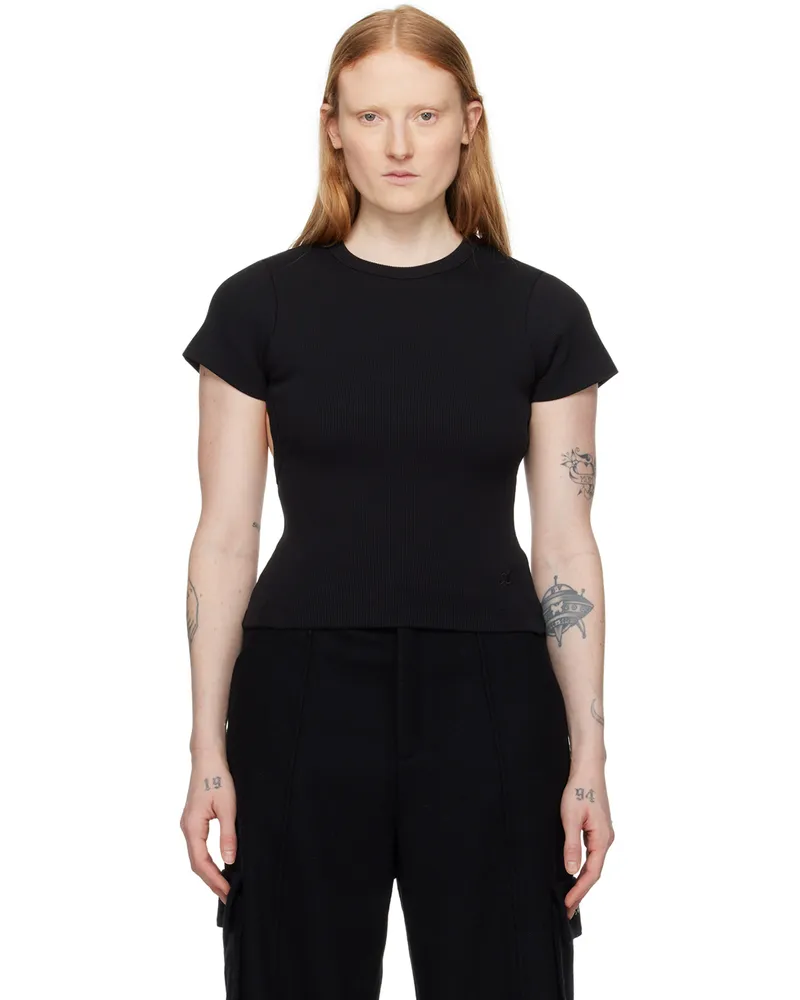 Axel Arigato Black Solo Cutout T-Shirt Black