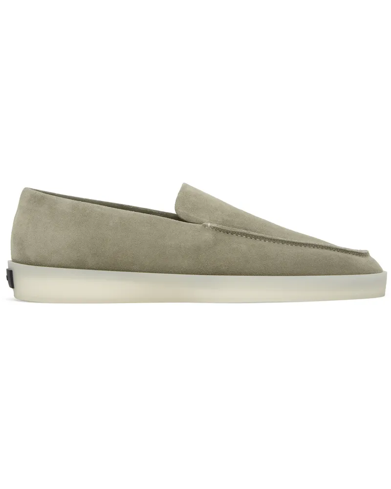 Fear of God Khaki Suede Loafers Salvia