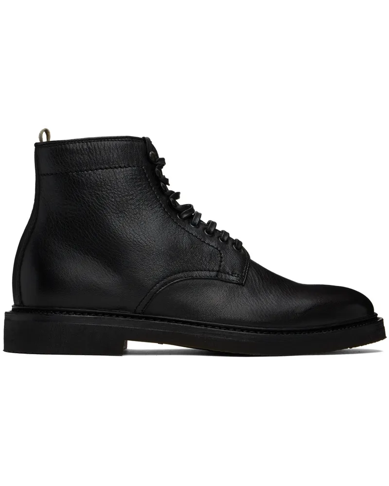 Officine Creative Italia Black Hopkins Flexi 203 Boots Nero