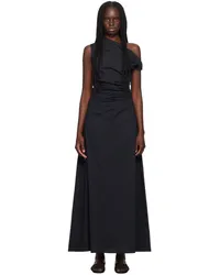 STAUD Black Phare Maxi Dress Blk