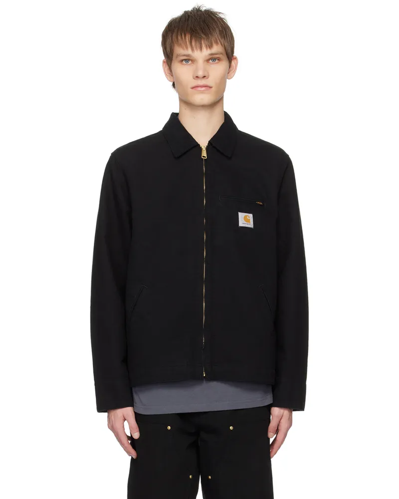 Carhartt WIP Black Detroit Jacket 00e