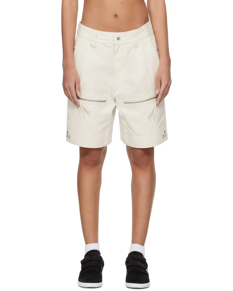 Étoile Isabel Marant Off-White Kynan Shorts 23ec