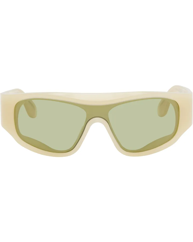 RETROSUPERFUTURE Off-White Ufo Sunglasses Cremoso