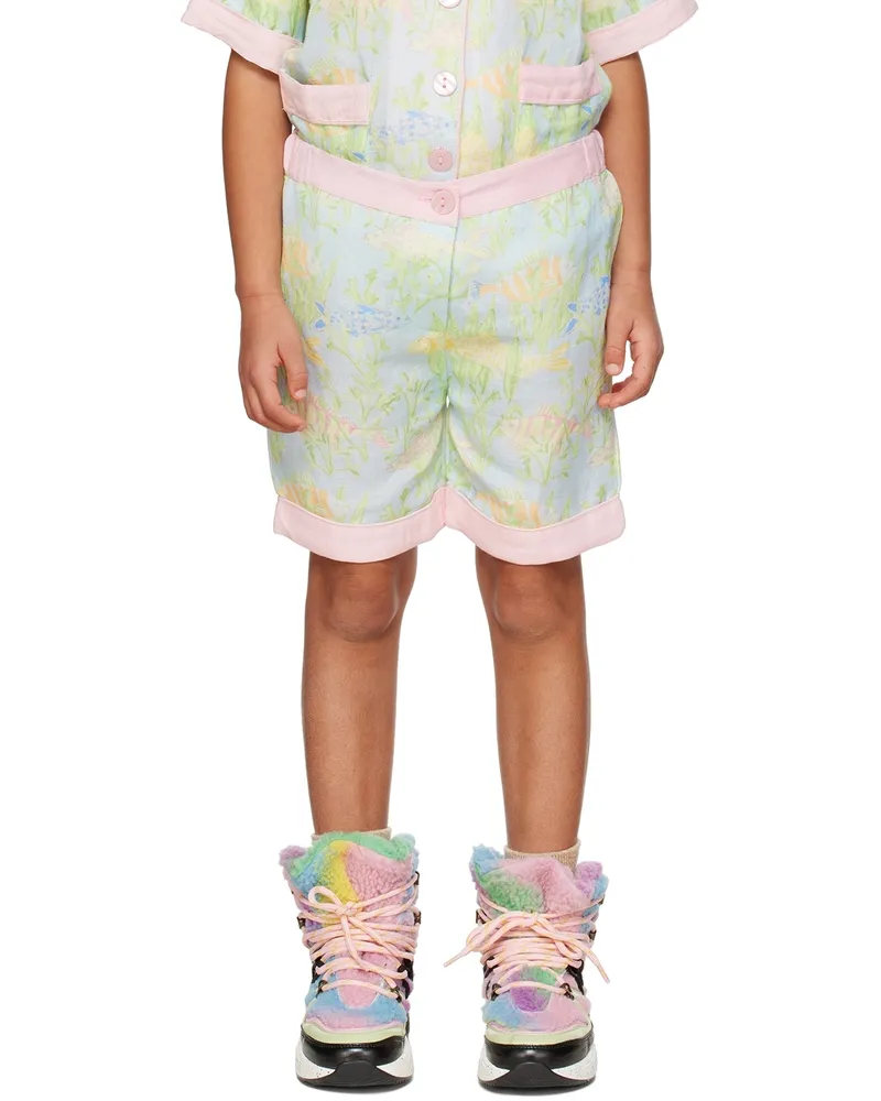 HELMSTEDT SSENSE Exclusive Kids Blue Kanta Shorts Blue